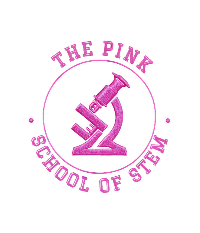 The Pink School of STEM logo